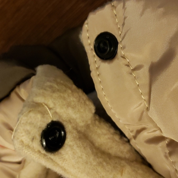 SCENEREAL Waterproof Dog Winter Coat for Dogs with Bowtie, in Beige Plaid Size S - Picture 8 of 8